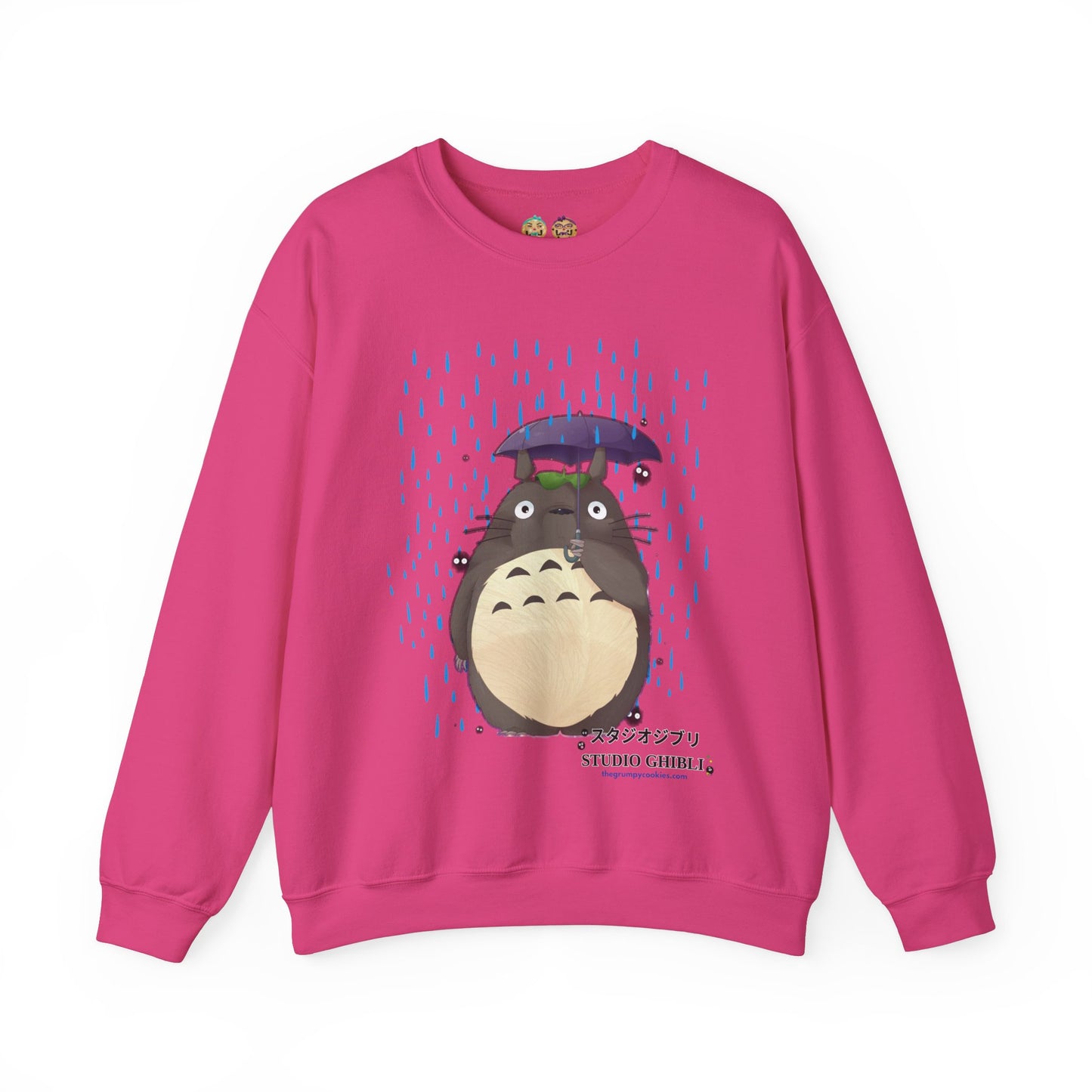 Totoro in the Rain Unisex Heavy Blend™ Crewneck Sweatshirt