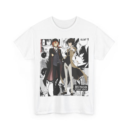 Chuuya and Dazai Unisex Heavy Cotton Tee