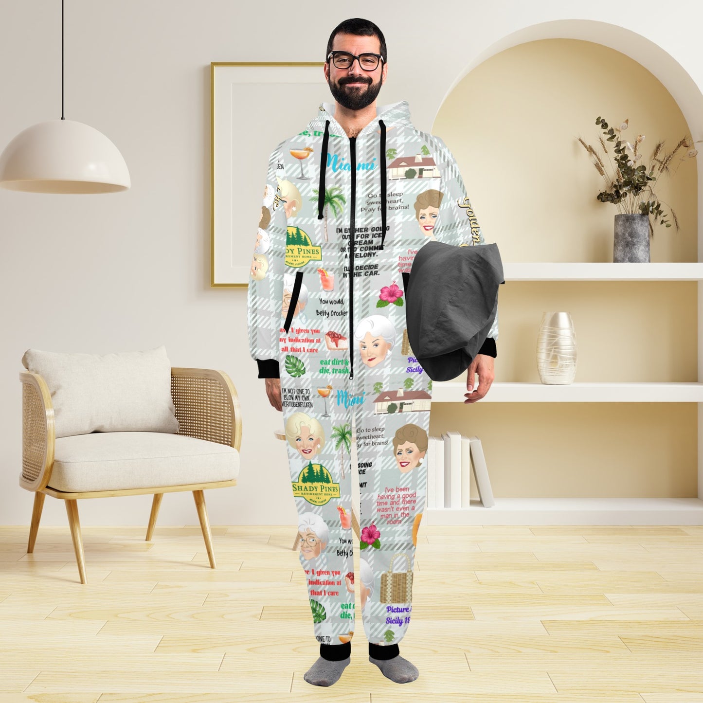 The Golden Girls - Stay Golden Unisex Adult Onesie