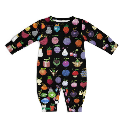 One Piece - Organic Devil Fruit Baby Romper