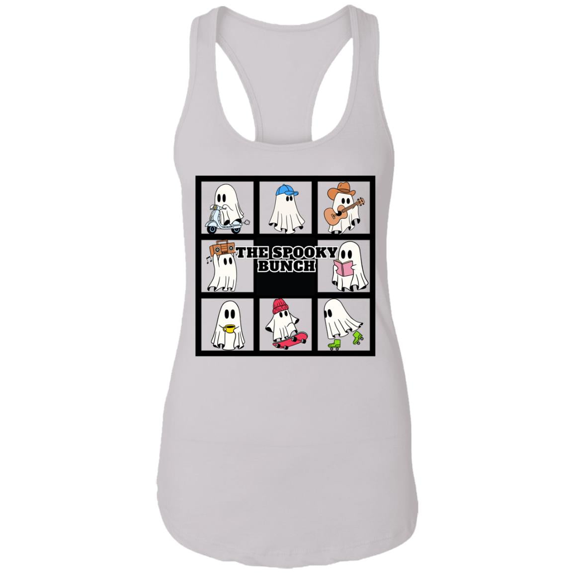 Spooky Bunch Ghost Ladies Racerback Tank