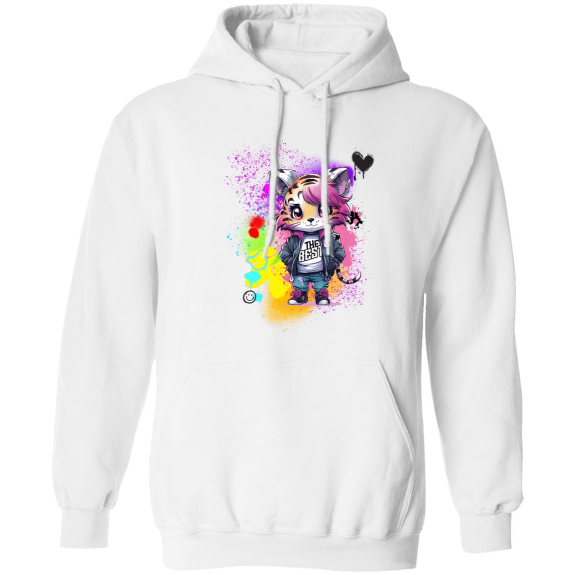 Rosie the Tiger Unisex Pullover Hoodie (Closeout)