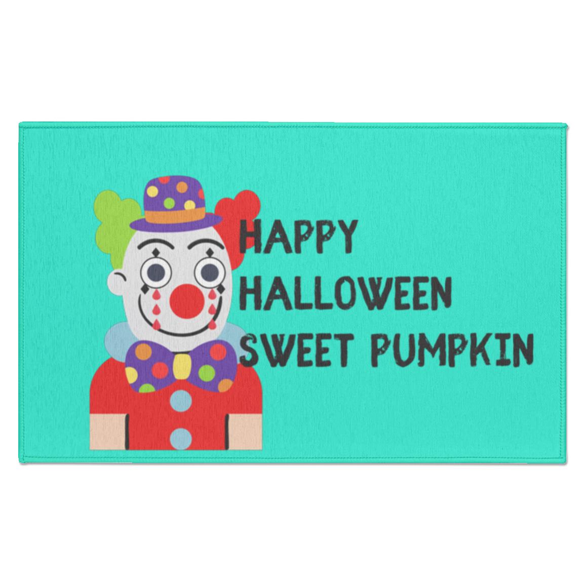 Chuckles the Clown Sweet Pumpkin Indoor Doormat