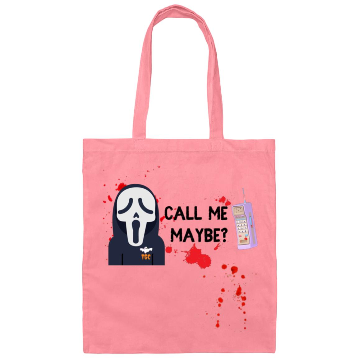 Call Me Canvas Tote Bag