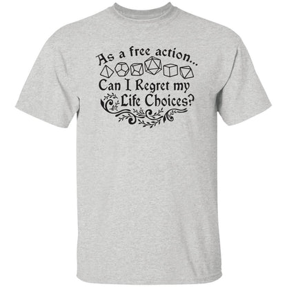 Free Action D&D T-Shirt