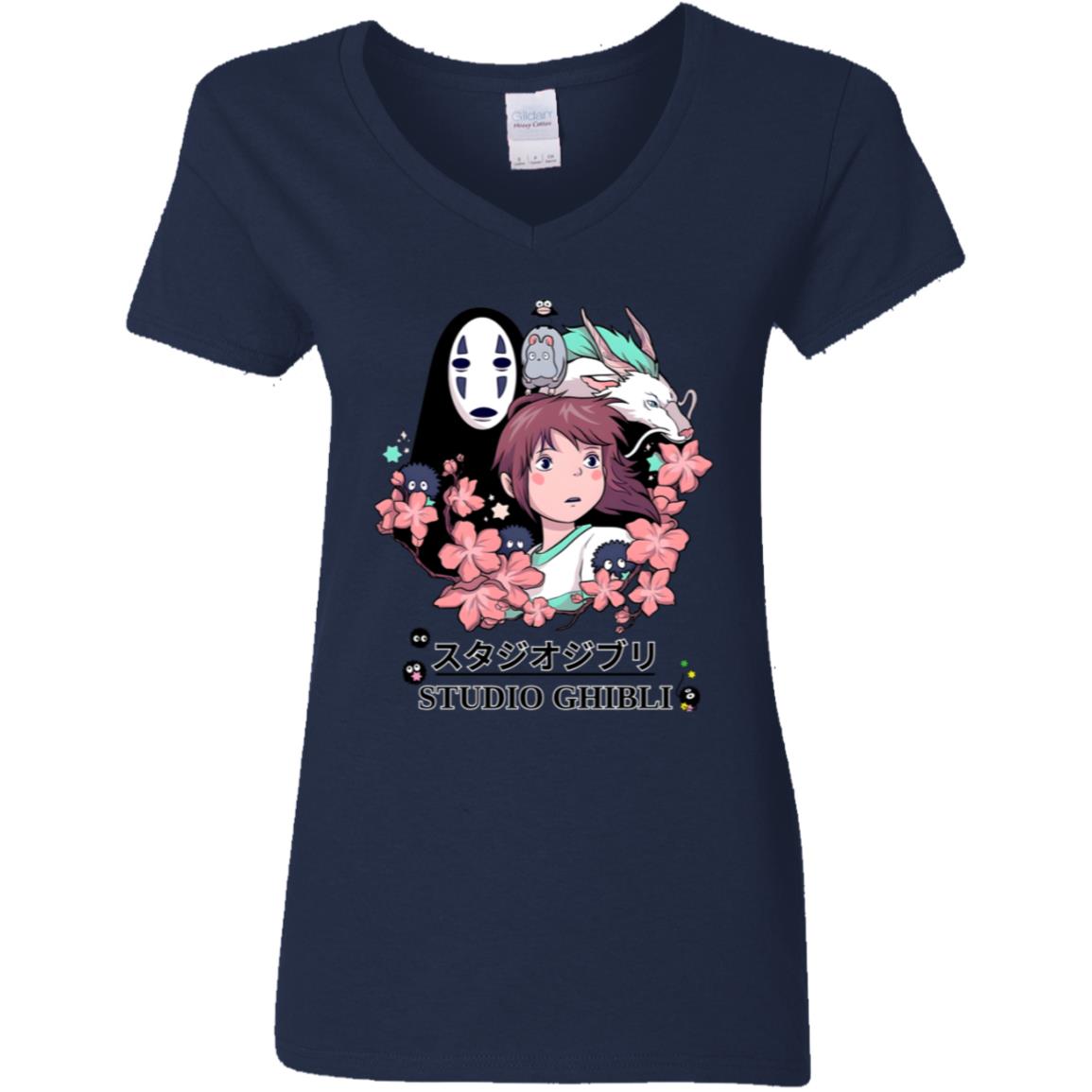 Spirited Away V-Neck T-Shirt