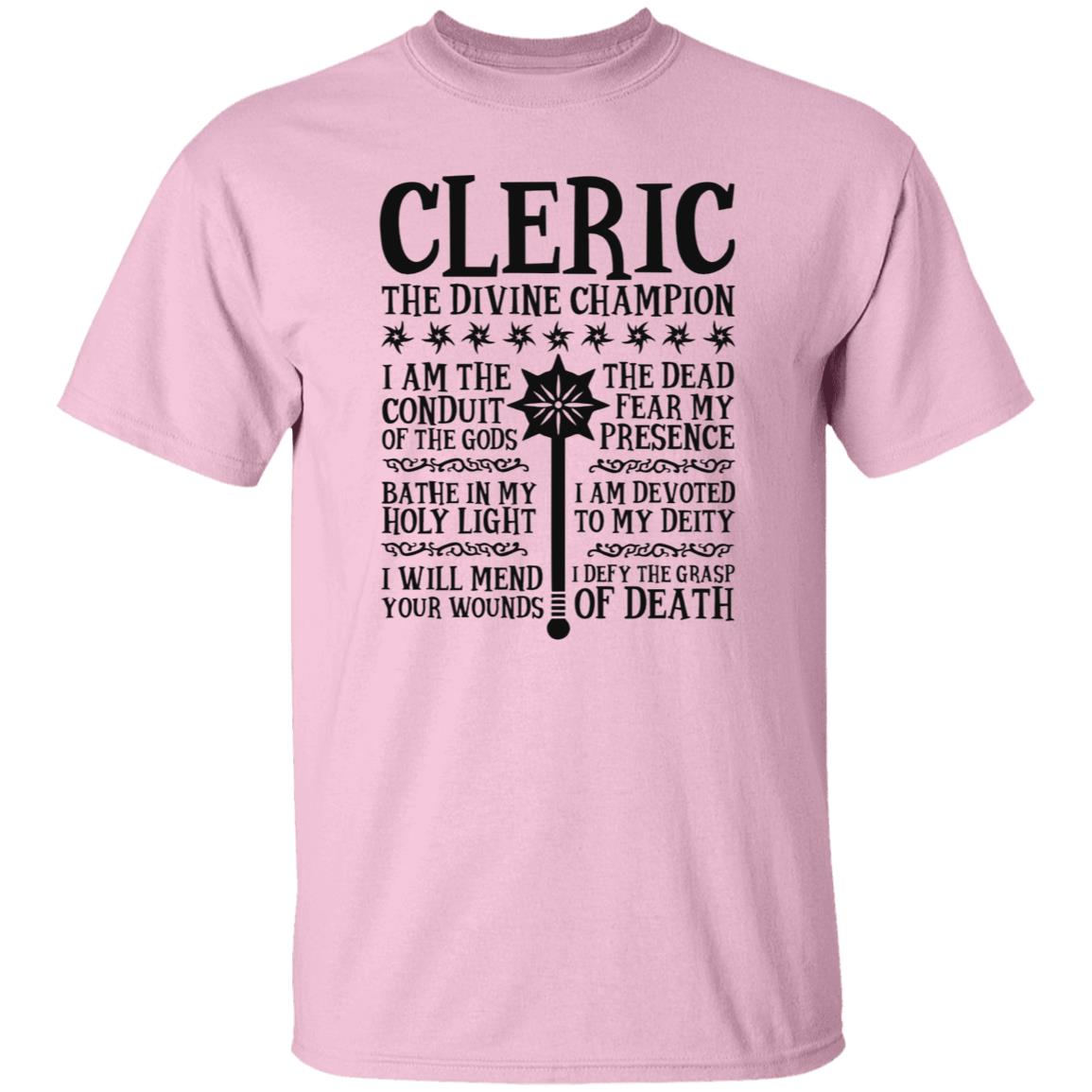 Cleric D&D T-Shirt