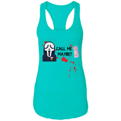 Call Me Ladies Racerback Tank