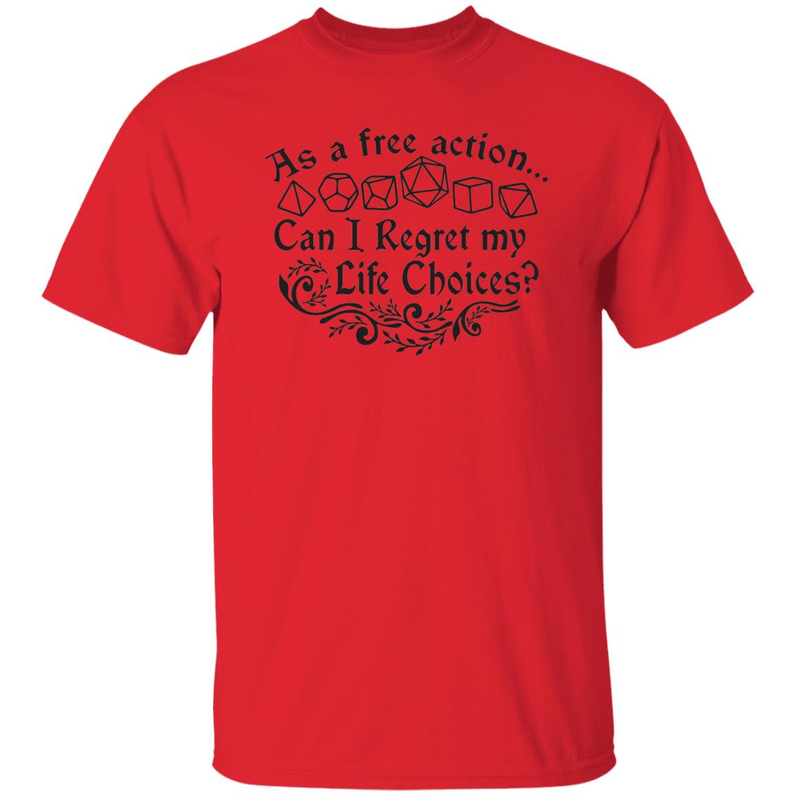 Free Action D&D T-Shirt