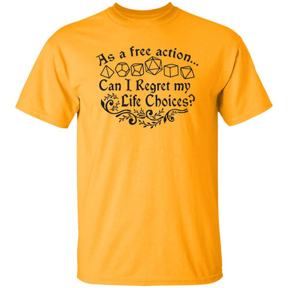 Free Action D&D T-Shirt