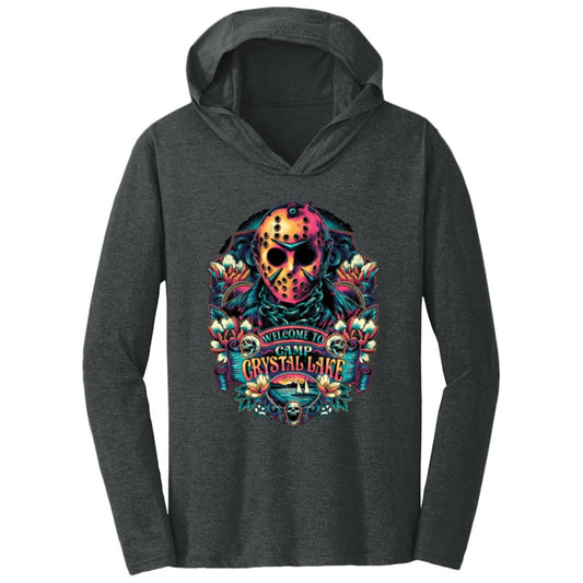 Camp Crystal Lake Triblend T-Shirt Hoodie