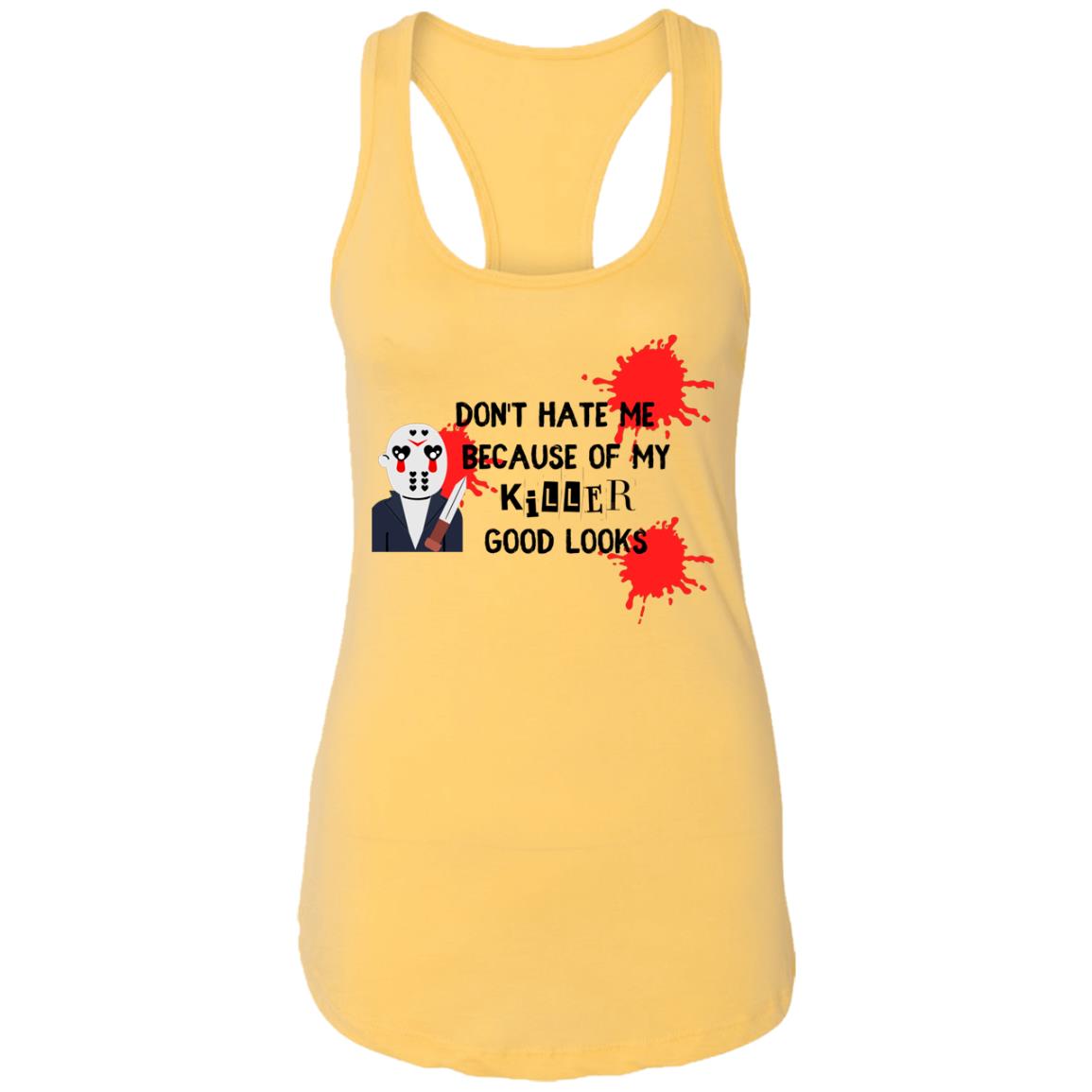 Don't Hate Ladies Racerback Tank