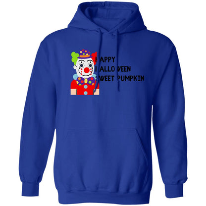 Chuckles the Clown Sweet Pumpkin Unisex Pullover Hoodie (Closeout)