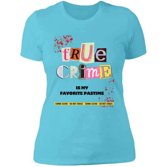 True Crime Ladies' Boyfriend T-Shirt