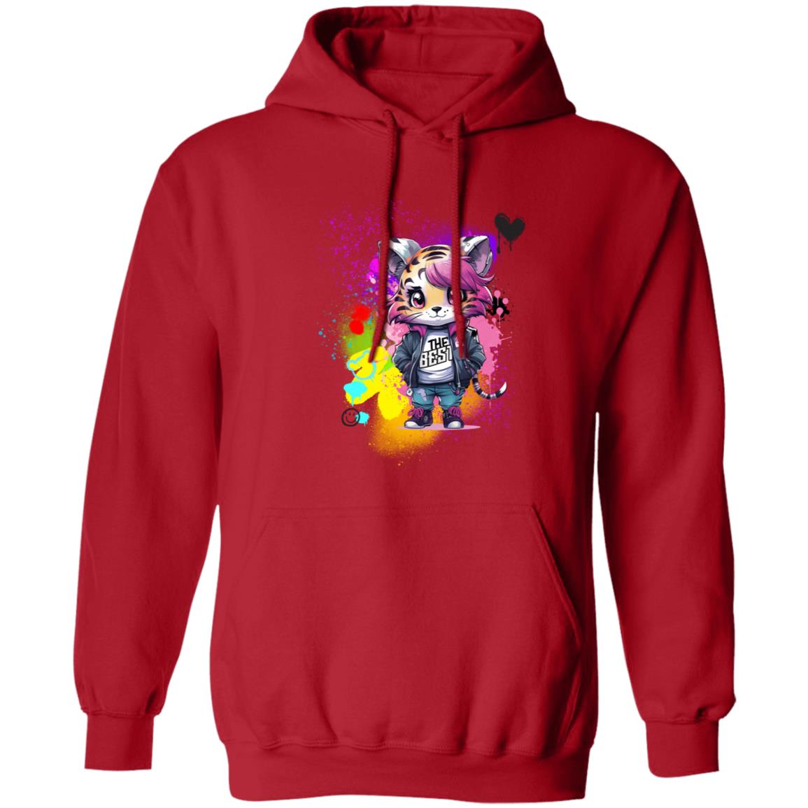 Rosie the Tiger Unisex Pullover Hoodie (Closeout)