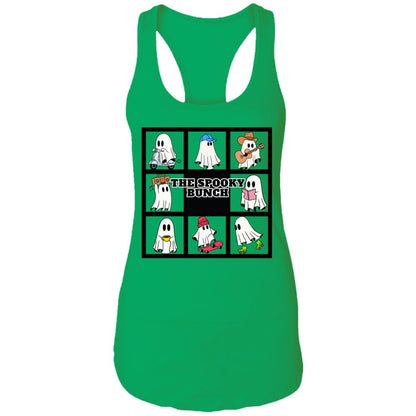 Spooky Bunch Ghost Ladies Racerback Tank