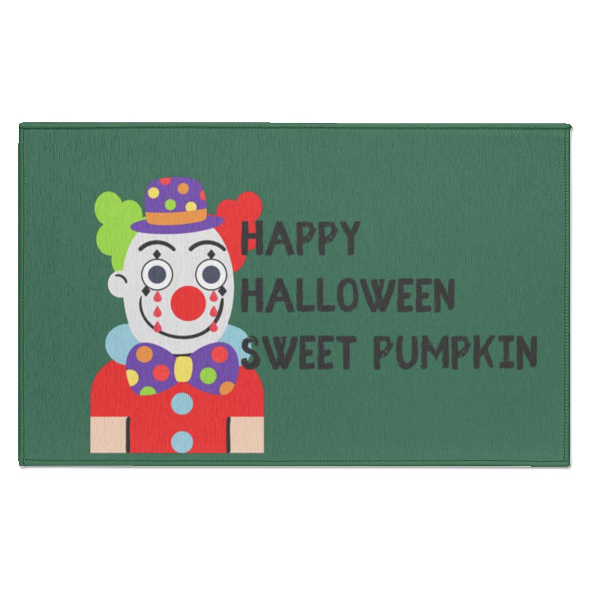 Chuckles the Clown Sweet Pumpkin Indoor Doormat