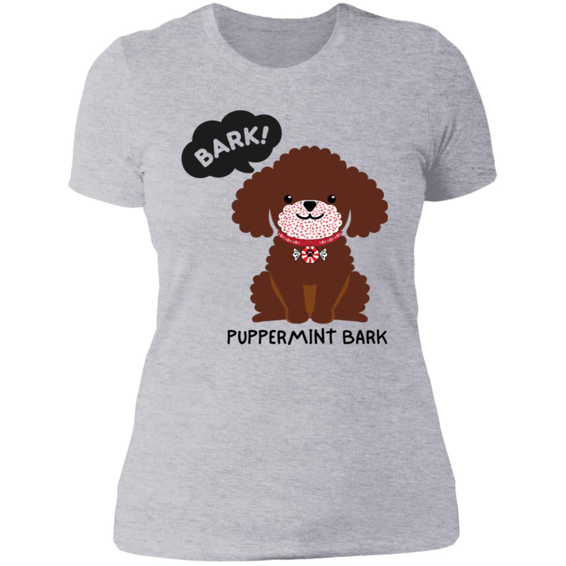 Puppermint Bark Ladies Boyfriend T-Shirt