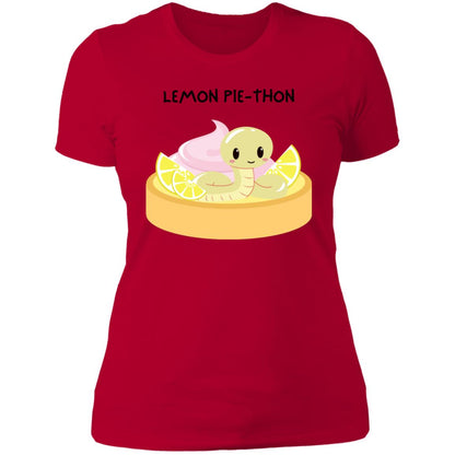 Lemon Pie-thon Ladies Boyfriend T-Shirt