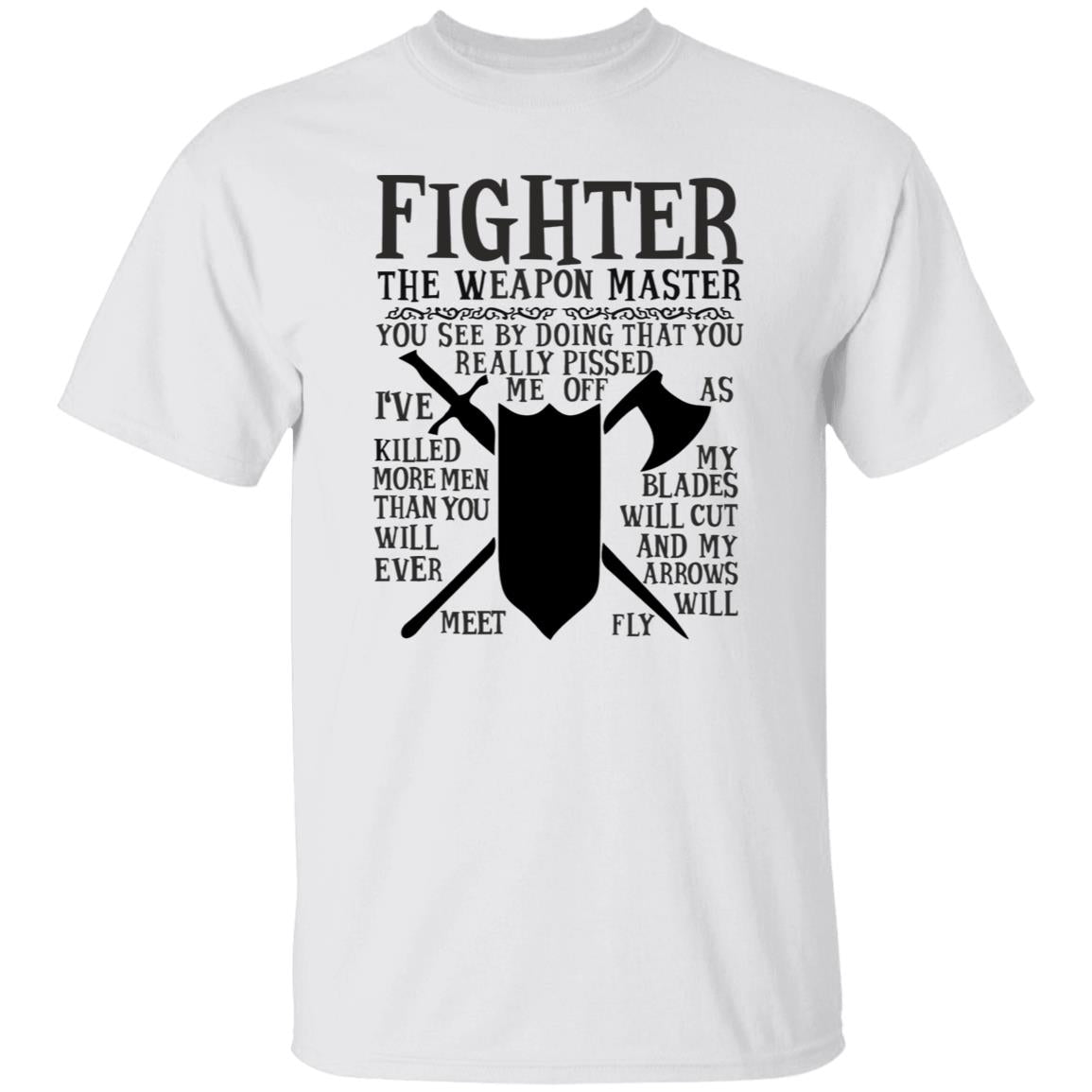 Fighter D&D T-Shirt