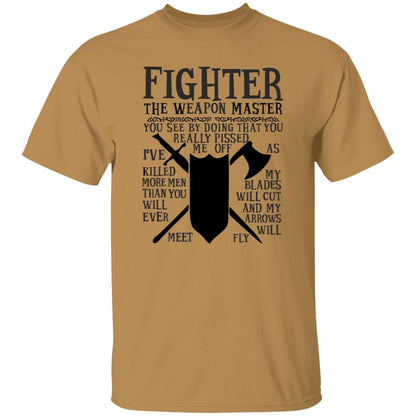 Fighter D&D T-Shirt