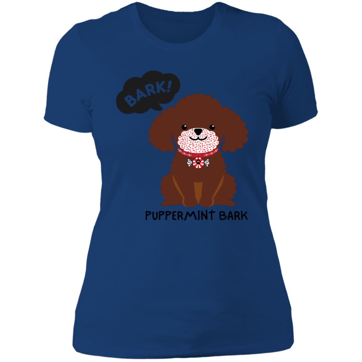 Puppermint Bark Ladies Boyfriend T-Shirt