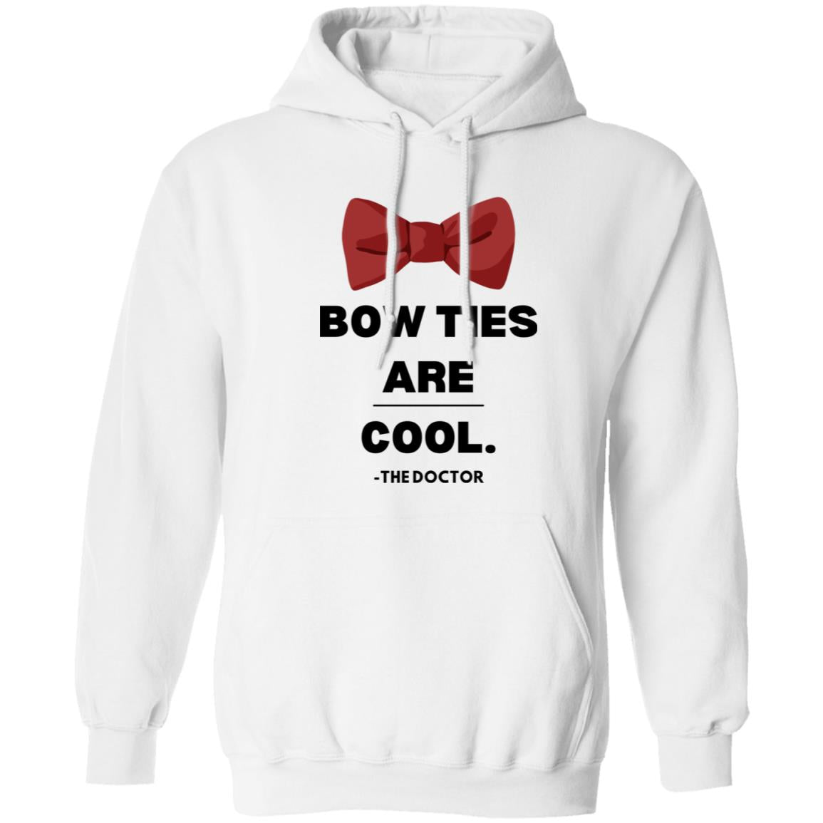 Bow Ties Are Cool Unisex Pullover Hoodie (Closeout)