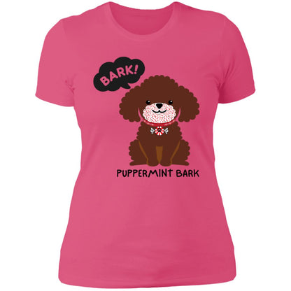 Puppermint Bark Ladies Boyfriend T-Shirt