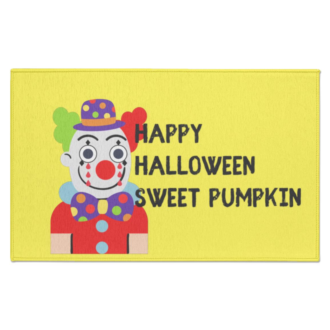 Chuckles the Clown Sweet Pumpkin Indoor Doormat