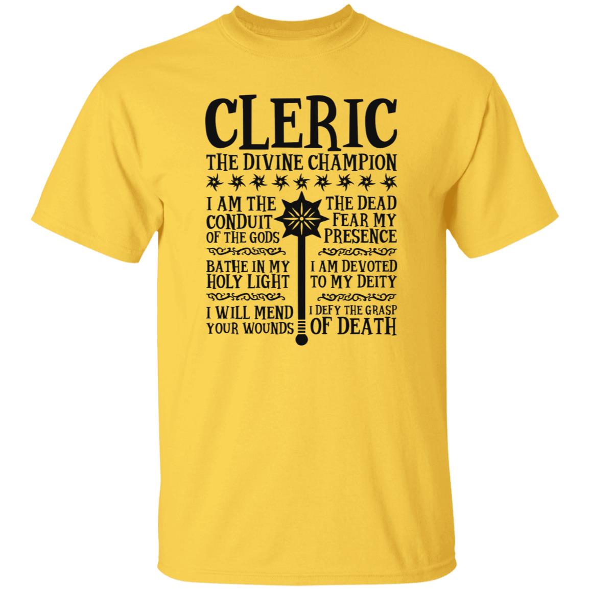 Cleric D&D T-Shirt