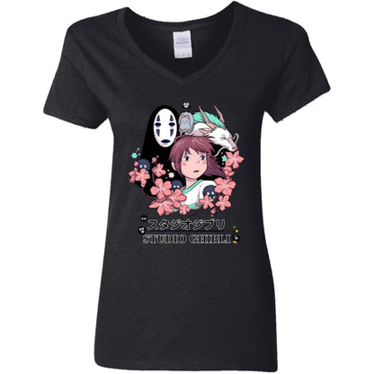 Spirited Away V-Neck T-Shirt