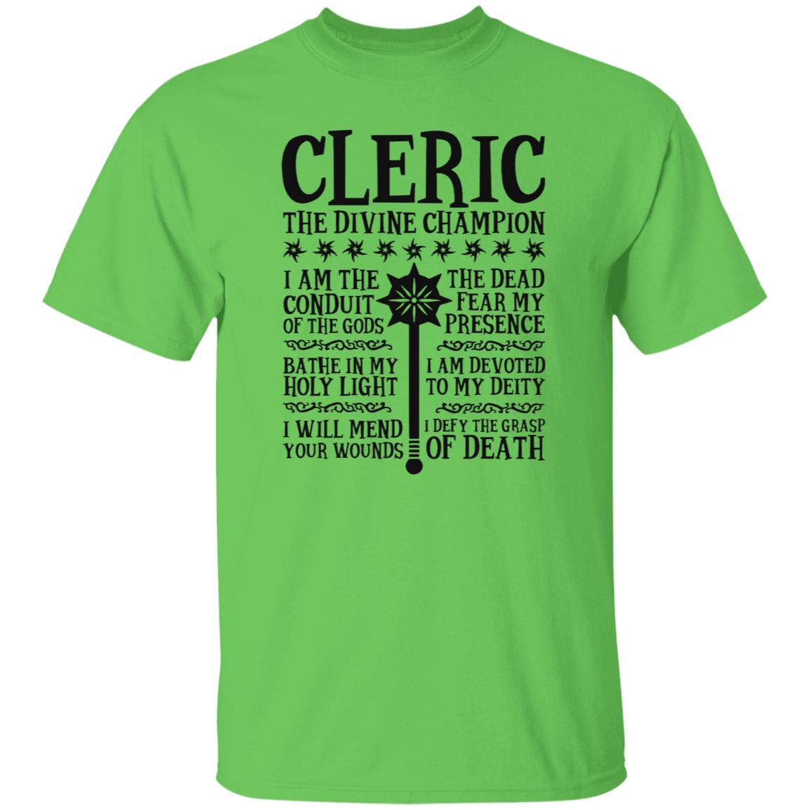 Cleric D&D T-Shirt