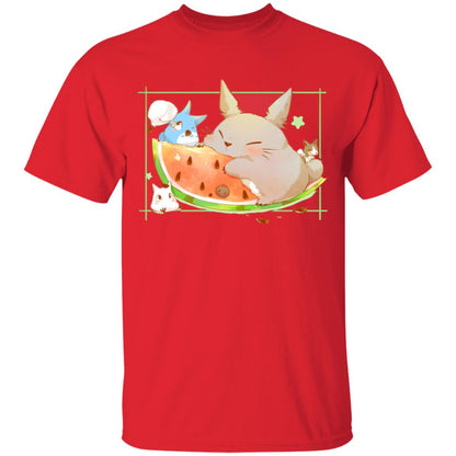 Nom Nom Totoro 100% Cotton Kids T-Shirt