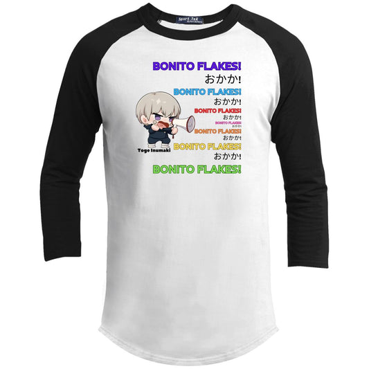 Bonito Flakes Youth 3/4 Raglan Sleeve Shirt