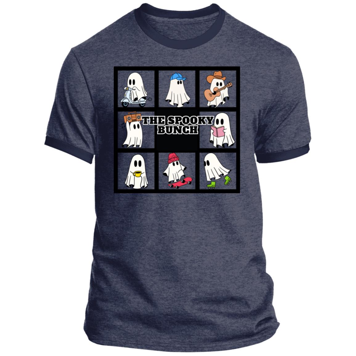 The Spooky Bunch Mens Ringer Tee