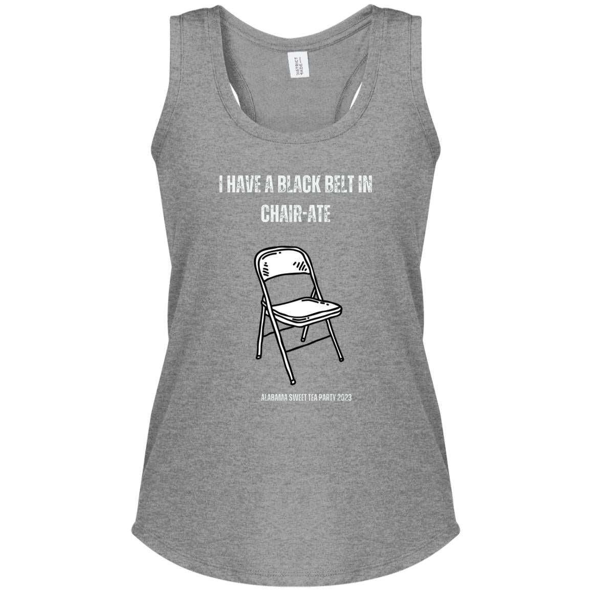 Chair-ate Ladies Racerback Tank