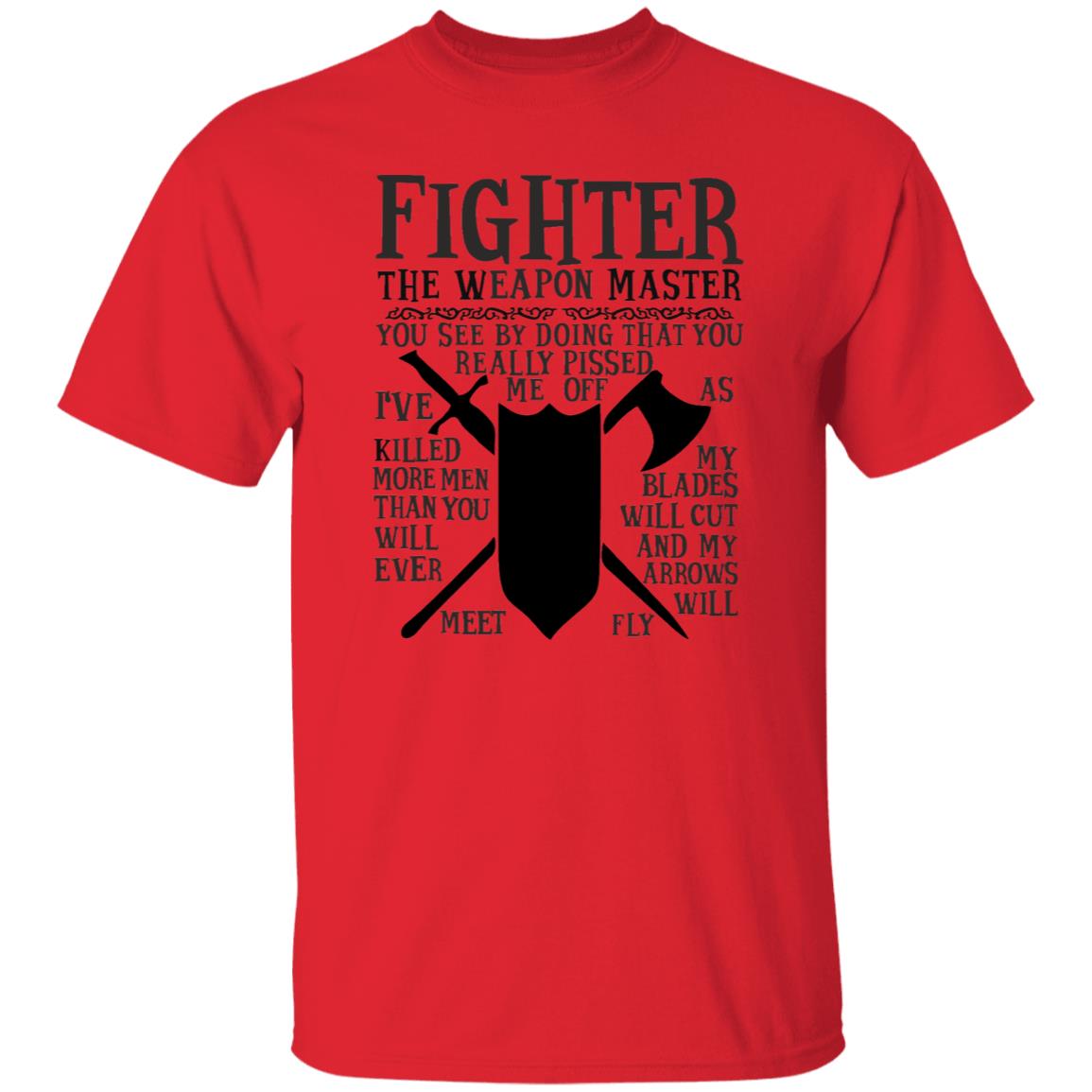 Fighter D&D T-Shirt