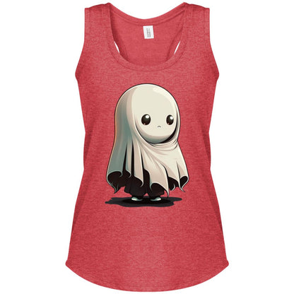 Frank the Wee Ghost Women's Perfect Tri Racerback Tank