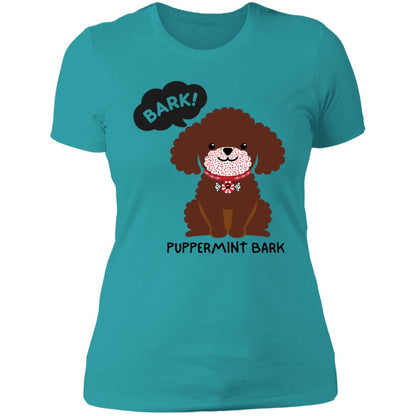 Puppermint Bark Ladies Boyfriend T-Shirt