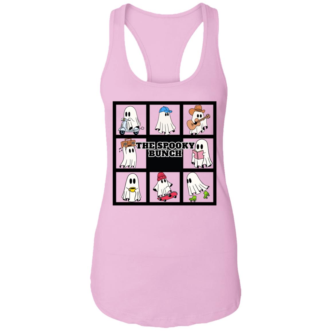 Spooky Bunch Ghost Ladies Racerback Tank