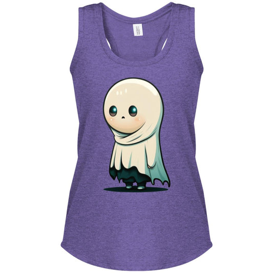Bartholomew "Beans" the Wee Ghost Women's Perfect Tri Racerback Tank