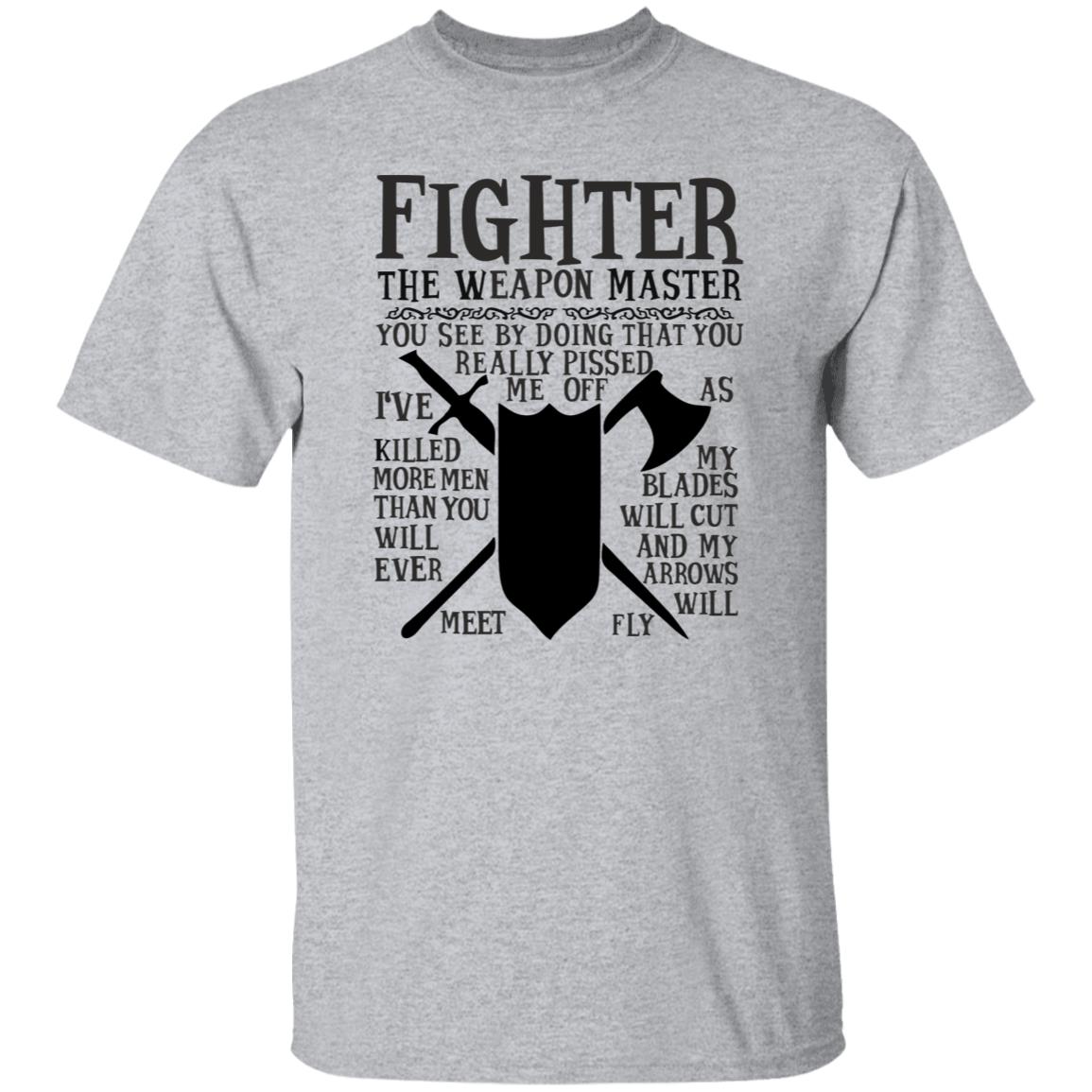 Fighter D&D T-Shirt