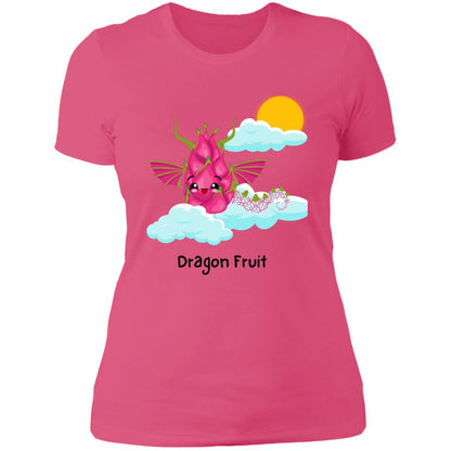 Dragon Fruit Ladies Boyfriend T-Shirt