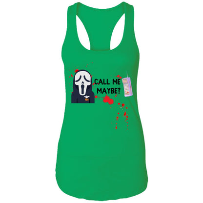 Call Me Ladies Racerback Tank