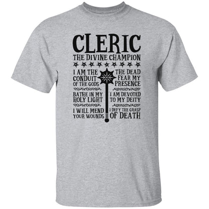 Cleric D&D T-Shirt