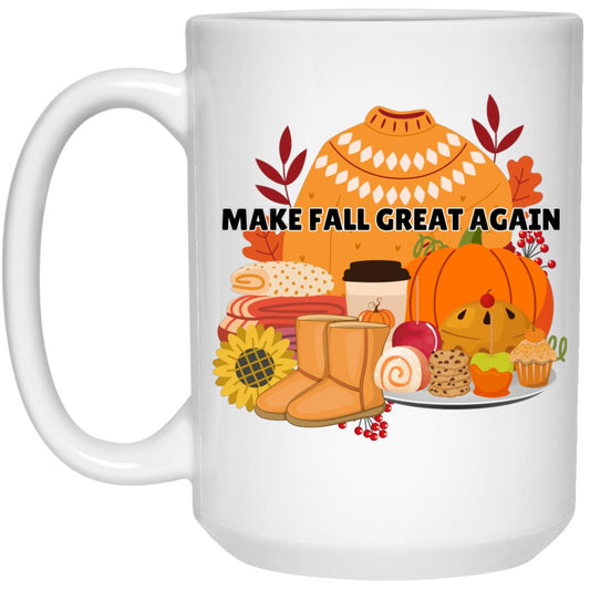 MFGA 15 oz. White Mug