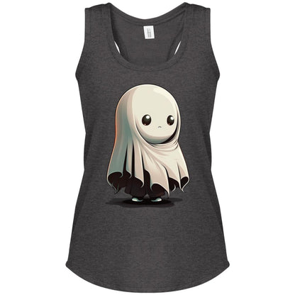 Frank the Wee Ghost Women's Perfect Tri Racerback Tank