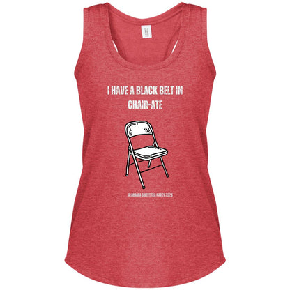 Chair-ate Ladies Racerback Tank