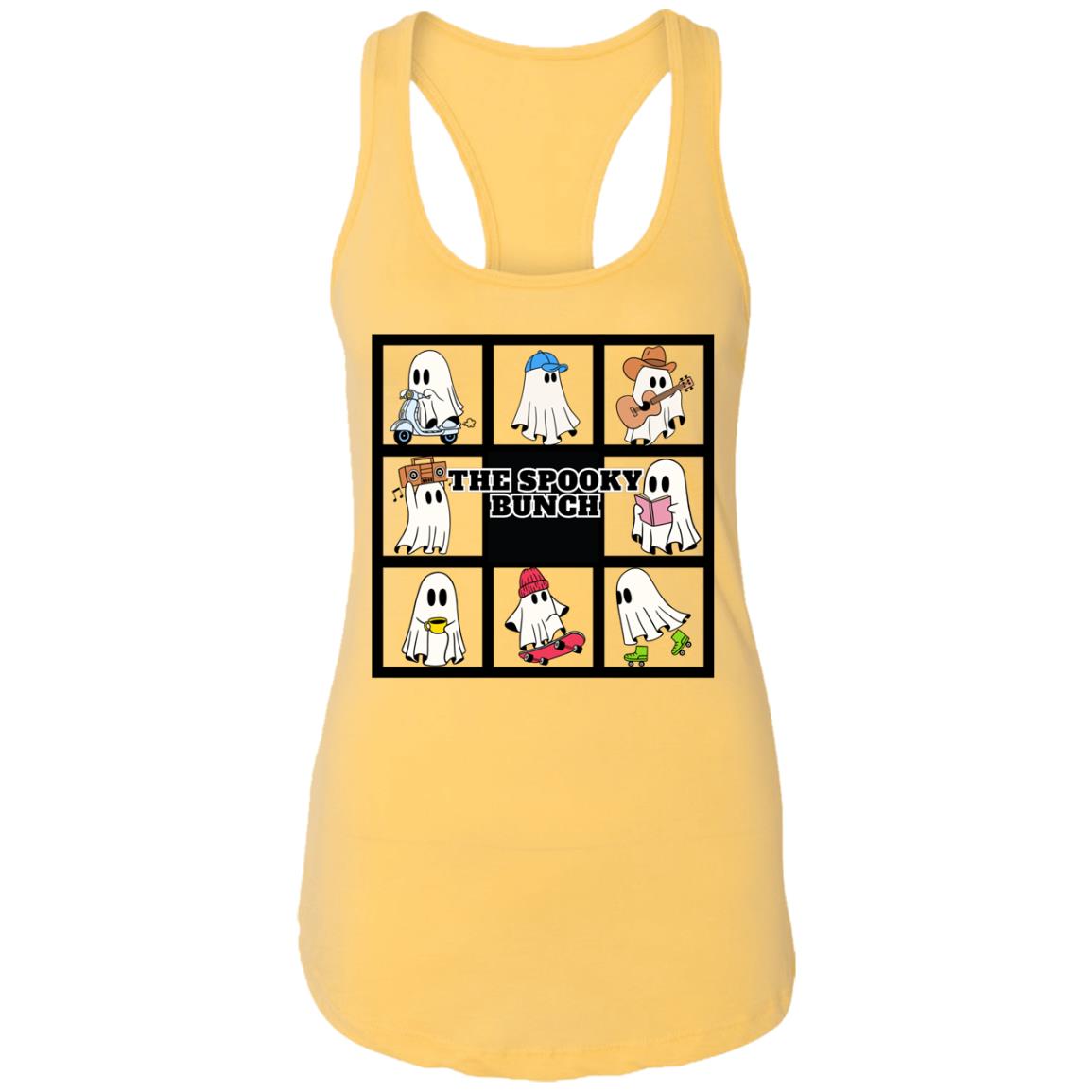 Spooky Bunch Ghost Ladies Racerback Tank