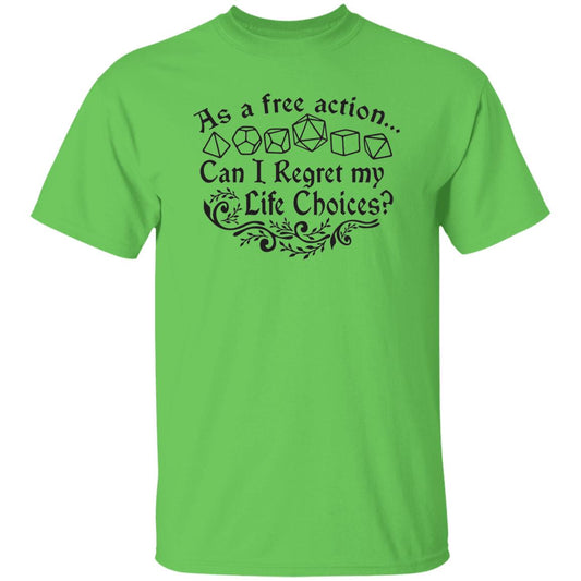 Dungeons & Dragons - Free Action D&D T-Shirt